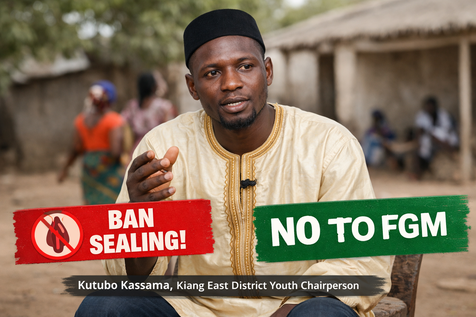 Youth Leader Condemns ‘Sealing’ but Supports Circumcision in FGM Debate